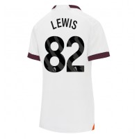 Manchester City Rico Lewis #82 Replica Away Shirt Ladies 2023-24 Short Sleeve